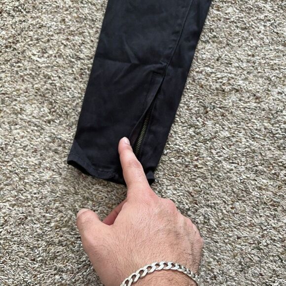 Rag & Bone Jeans Size 28 Modal Cotten Leggings Made USA Gun Metal Black Gray EUC - Picture 6 of 12